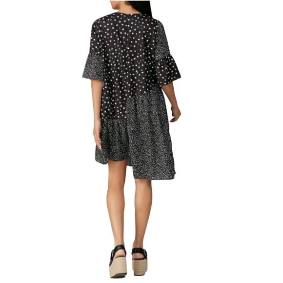 EUC CAARA Millazo Asymmetric Hem Mini Dress - Size Small - Picture 8 of 10